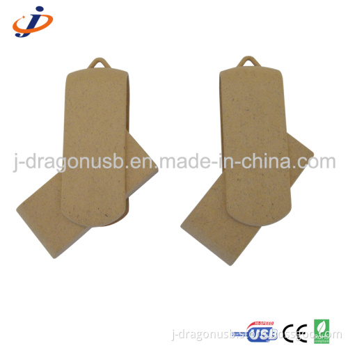 Environment-Friendly Biodegradable Paper Swivel USB Flash Drive Jw155